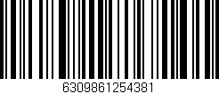 Código de barras (EAN, GTIN, SKU, ISBN): '6309861254381'