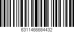 Código de barras (EAN, GTIN, SKU, ISBN): '6311466684432'