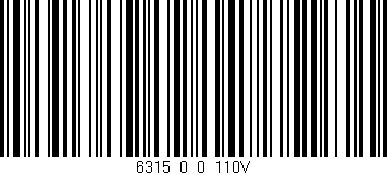Código de barras (EAN, GTIN, SKU, ISBN): '6315_0_0_110V'