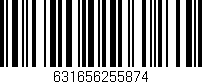 Código de barras (EAN, GTIN, SKU, ISBN): '631656255874'
