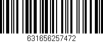 Código de barras (EAN, GTIN, SKU, ISBN): '631656257472'