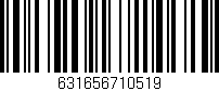 Código de barras (EAN, GTIN, SKU, ISBN): '631656710519'