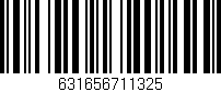Código de barras (EAN, GTIN, SKU, ISBN): '631656711325'