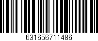 Código de barras (EAN, GTIN, SKU, ISBN): '631656711486'