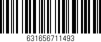 Código de barras (EAN, GTIN, SKU, ISBN): '631656711493'