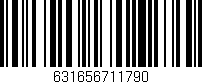 Código de barras (EAN, GTIN, SKU, ISBN): '631656711790'