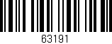 Código de barras (EAN, GTIN, SKU, ISBN): '63191'