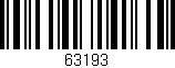 Código de barras (EAN, GTIN, SKU, ISBN): '63193'