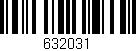 Código de barras (EAN, GTIN, SKU, ISBN): '632031'