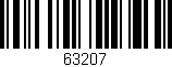 Código de barras (EAN, GTIN, SKU, ISBN): '63207'