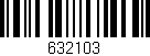 Código de barras (EAN, GTIN, SKU, ISBN): '632103'