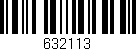 Código de barras (EAN, GTIN, SKU, ISBN): '632113'