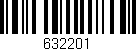 Código de barras (EAN, GTIN, SKU, ISBN): '632201'