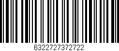 Código de barras (EAN, GTIN, SKU, ISBN): '6322727372722'