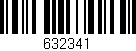 Código de barras (EAN, GTIN, SKU, ISBN): '632341'