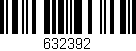 Código de barras (EAN, GTIN, SKU, ISBN): '632392'
