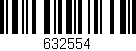 Código de barras (EAN, GTIN, SKU, ISBN): '632554'