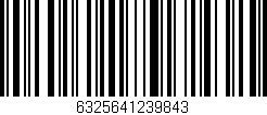 Código de barras (EAN, GTIN, SKU, ISBN): '6325641239843'