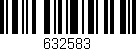 Código de barras (EAN, GTIN, SKU, ISBN): '632583'