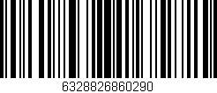 Código de barras (EAN, GTIN, SKU, ISBN): '6328826860290'