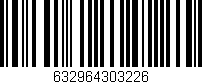 Código de barras (EAN, GTIN, SKU, ISBN): '632964303226'