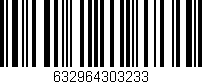 Código de barras (EAN, GTIN, SKU, ISBN): '632964303233'