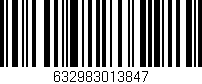 Código de barras (EAN, GTIN, SKU, ISBN): '632983013847'