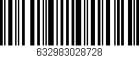 Código de barras (EAN, GTIN, SKU, ISBN): '632983028728'