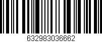 Código de barras (EAN, GTIN, SKU, ISBN): '632983036662'
