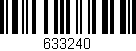 Código de barras (EAN, GTIN, SKU, ISBN): '633240'