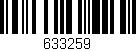 Código de barras (EAN, GTIN, SKU, ISBN): '633259'