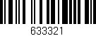 Código de barras (EAN, GTIN, SKU, ISBN): '633321'
