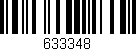 Código de barras (EAN, GTIN, SKU, ISBN): '633348'
