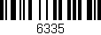 Código de barras (EAN, GTIN, SKU, ISBN): '6335'