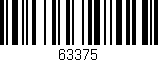 Código de barras (EAN, GTIN, SKU, ISBN): '63375'