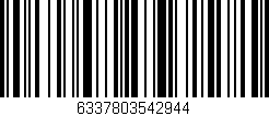 Código de barras (EAN, GTIN, SKU, ISBN): '6337803542944'