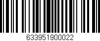 Código de barras (EAN, GTIN, SKU, ISBN): '633951900022'