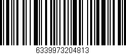 Código de barras (EAN, GTIN, SKU, ISBN): '6339973204813'