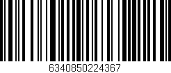 Código de barras (EAN, GTIN, SKU, ISBN): '6340850224367'