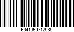 Código de barras (EAN, GTIN, SKU, ISBN): '6341950712969'