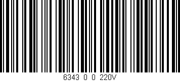 Código de barras (EAN, GTIN, SKU, ISBN): '6343_0_0_220V'