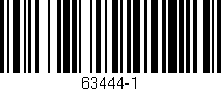 Código de barras (EAN, GTIN, SKU, ISBN): '63444-1'