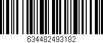 Código de barras (EAN, GTIN, SKU, ISBN): '634482493182'