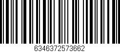 Código de barras (EAN, GTIN, SKU, ISBN): '6346372573662'