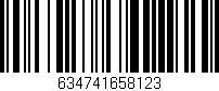 Código de barras (EAN, GTIN, SKU, ISBN): '634741658123'