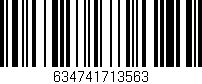 Código de barras (EAN, GTIN, SKU, ISBN): '634741713563'