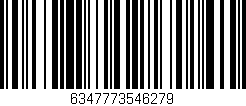 Código de barras (EAN, GTIN, SKU, ISBN): '6347773546279'