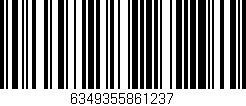 Código de barras (EAN, GTIN, SKU, ISBN): '6349355861237'