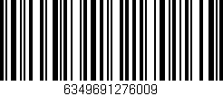 Código de barras (EAN, GTIN, SKU, ISBN): '6349691276009'