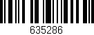 Código de barras (EAN, GTIN, SKU, ISBN): '635286'